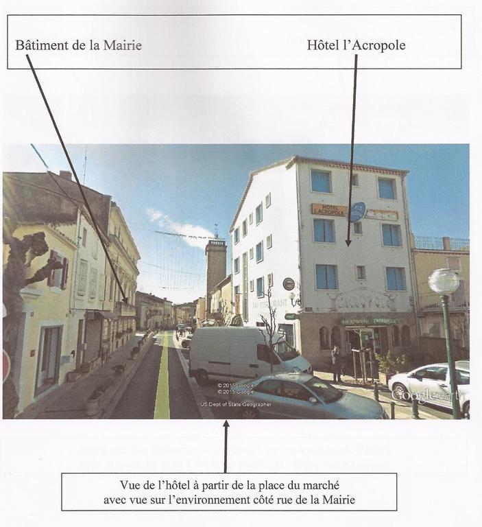Hotel L'Acropole ニッサン・レ・アンサリューヌ エクステリア 写真